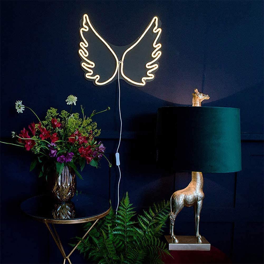 Wings USB Powered Wings LED Neon Lamp