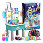 Science Experiments for Kids with Science Table and Smartphone Stand