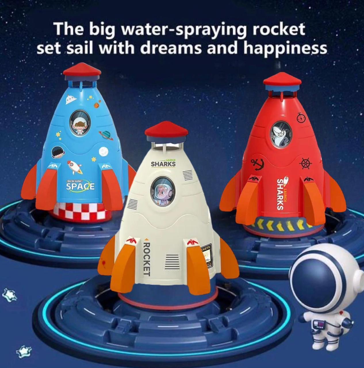 Sky Jet Rocket Sprinkler To Cool Off The Summer Heat!
