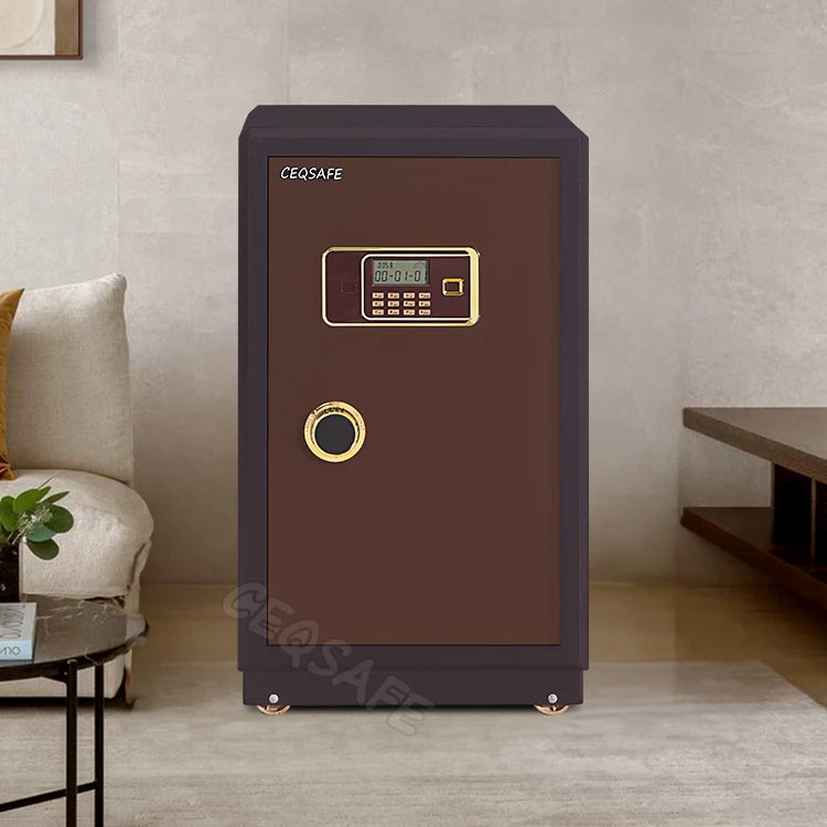 MHome H1-1200 Fire Proof Safe On Wheels With 2 Keys + Combination Lock Safe 57cmx 50 x 118cm