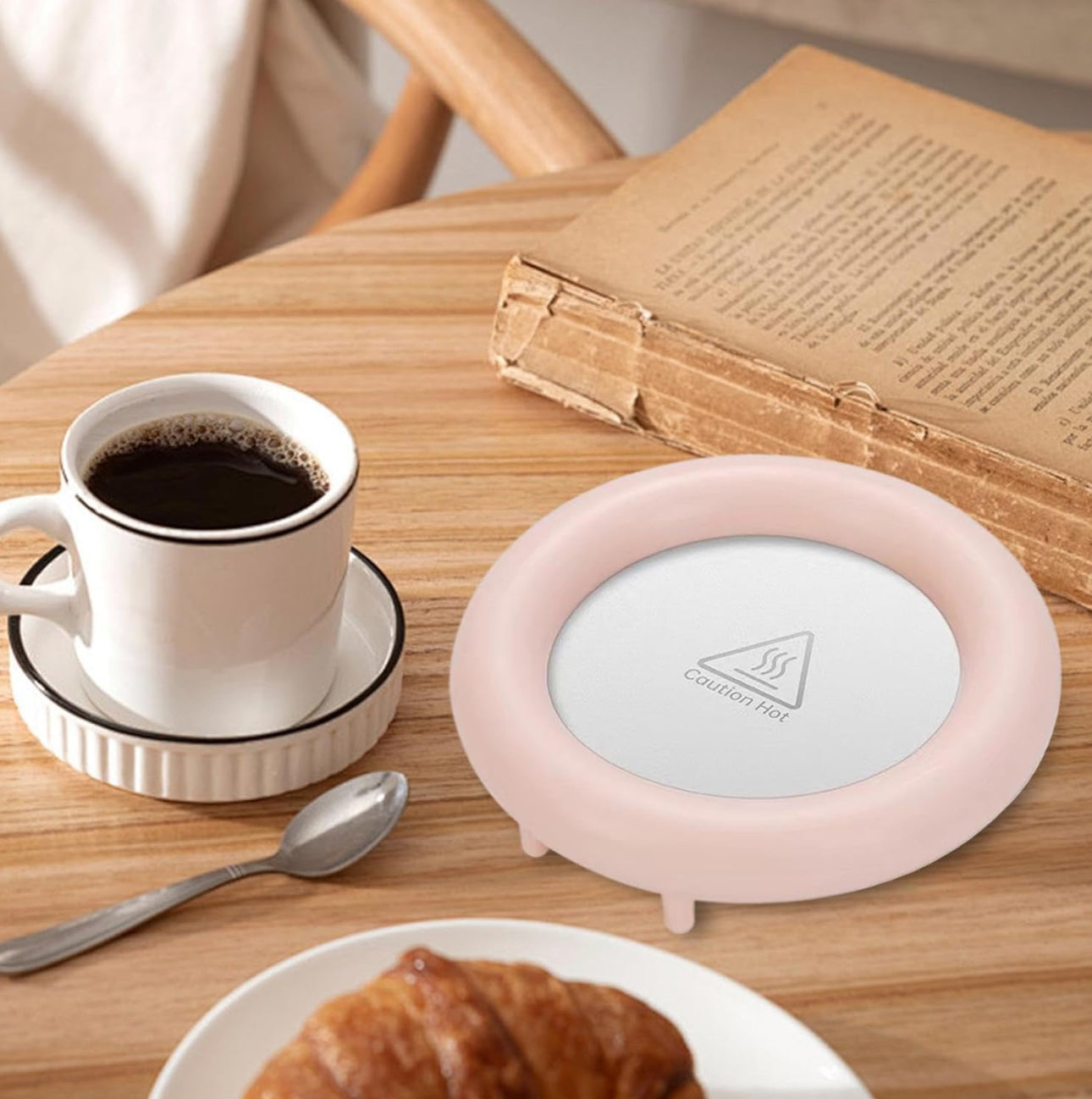 Coffee Mug Warmer for Desk - Intelligent USB Mug Warmer Coaster Warm Cup Pad