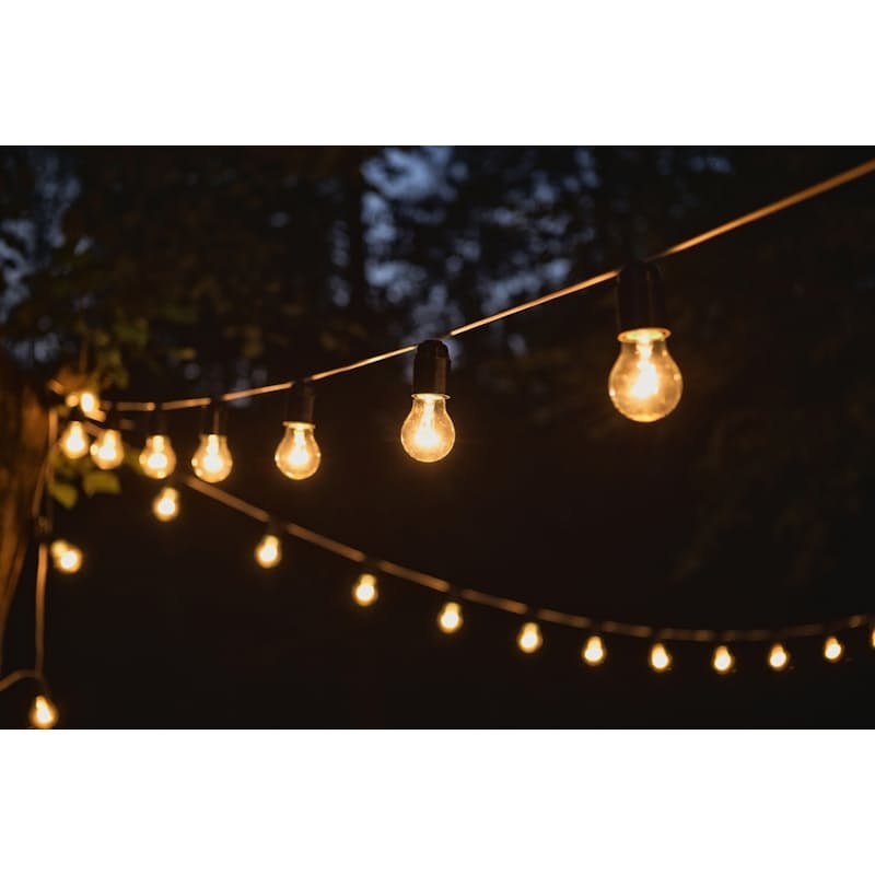 Festoon String Outdoor Globe Lights Various Options