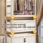 MHome Foldable Wardrobe / Multifunctional Plastic Storage Cabinet – Dustproof Organizer