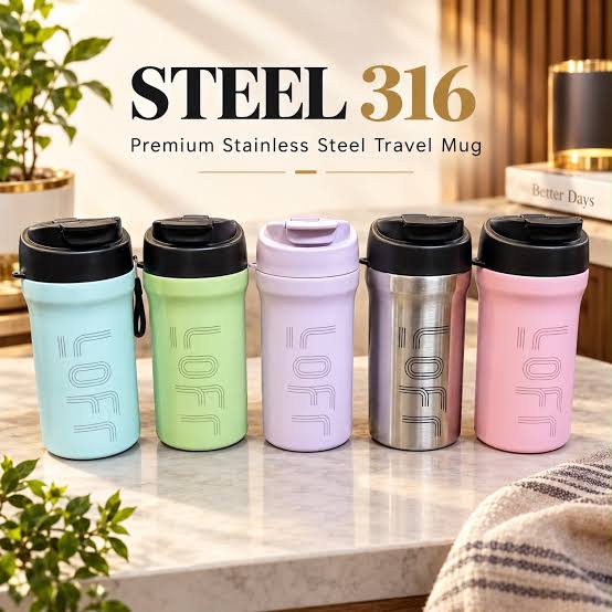 MHome Thermal Coffee Mug St/St