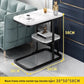 MFurn C-Shaped Double-Layer Side Table – Modern Coffee Table for Sofa Or Bed