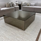 MFURN Minimalist Square Mirrored Block Coffee Table-Various Colour