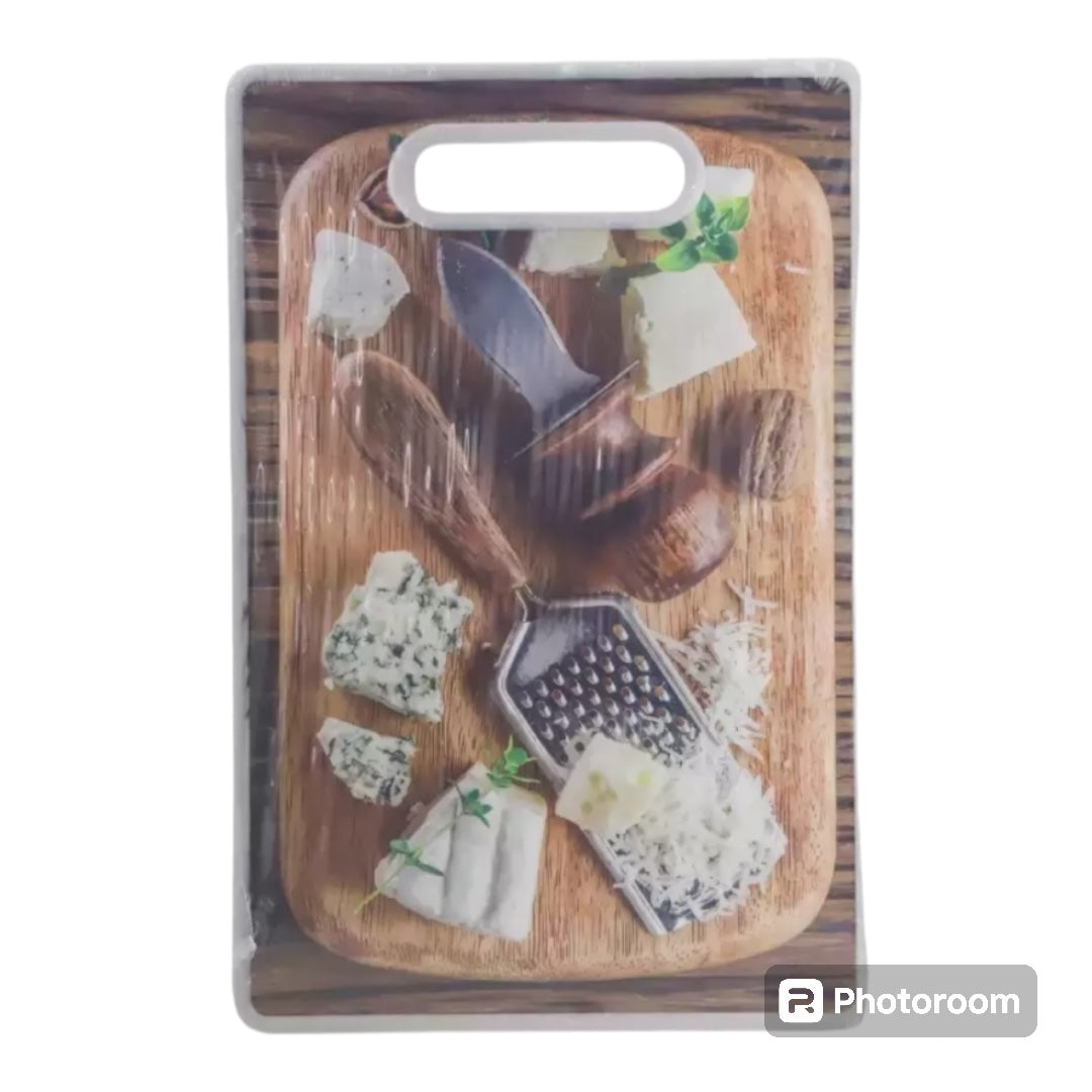Plastic Medium Cutting Boards For Kitchen - Various Patterns