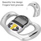 Handheld Body Fat Tester, Body Composition Smart Scale Analyzer, Body Fat Measuring Instrument BMI Meter, Tracks Heart Health, Vascular Age, BMI, Fat, Muscle & Bone Mass, Water