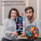 MHome Fish Aquarium Lava Lamp,Multi-Color Jelly Fish Tank Bubbles Lamp