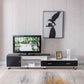 Modern TV Stand – Black + White