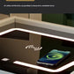 Smart Bedside Table BT, USB + LED +WIRELESS Charger - Various Colours