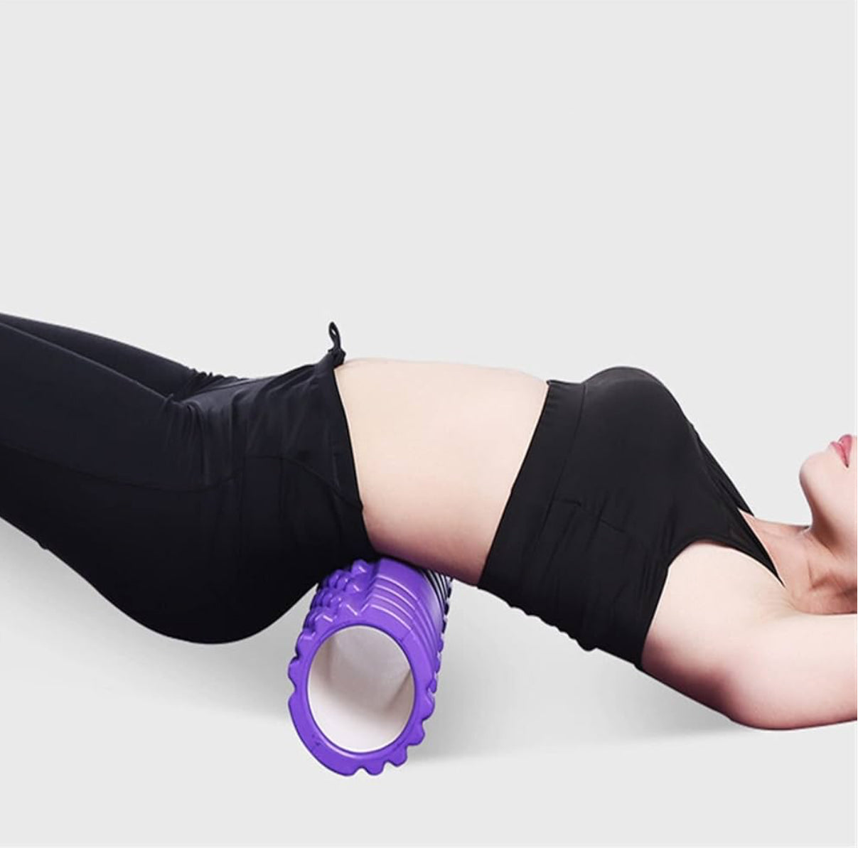 Pro-Sportz Yoga Column Gym Fitness Foam Roller Pilates Yoga Exercise Back Muscle Massage Roller