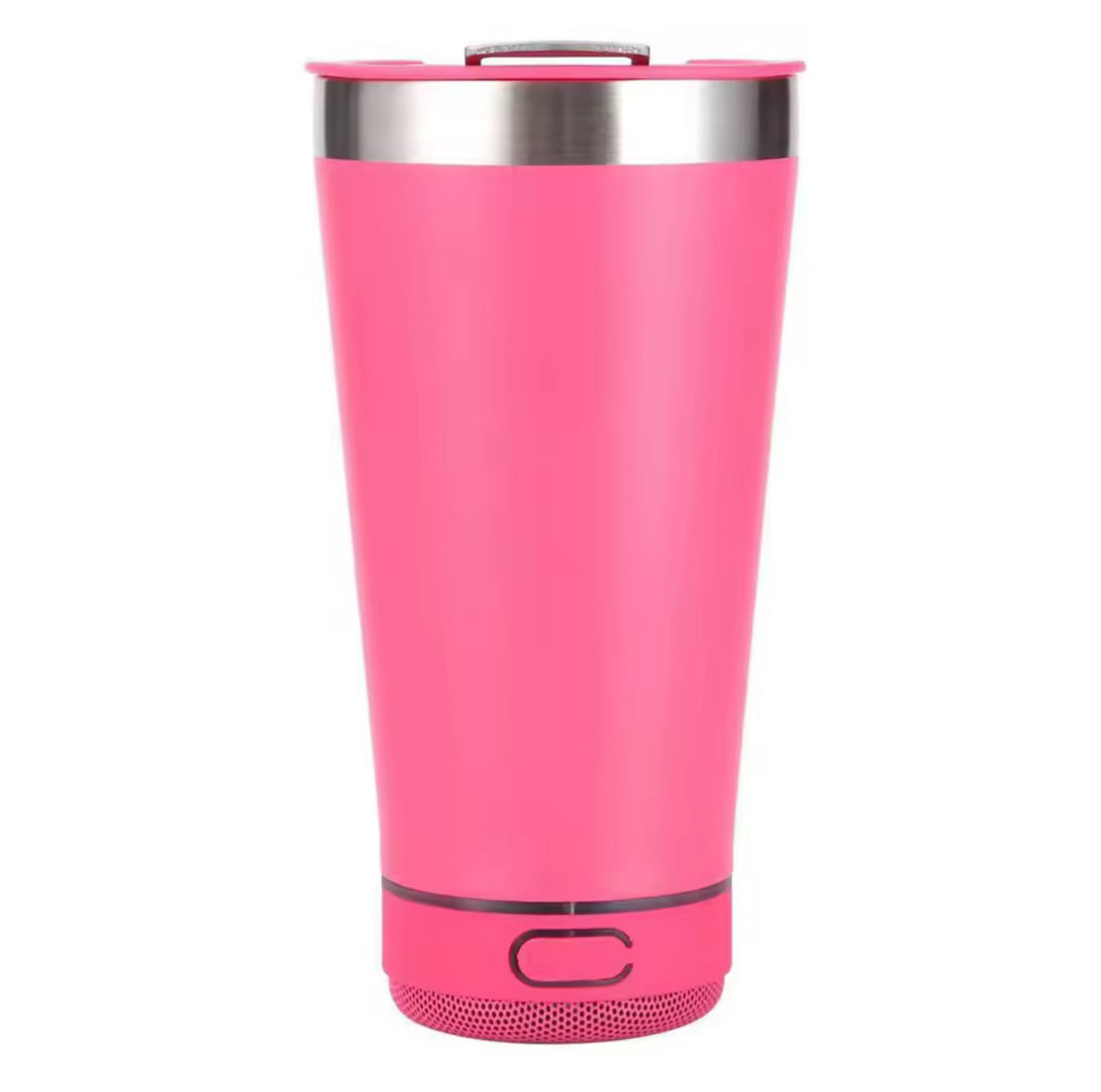 MTech 473ml Bluetooth Speaker Travel Mug – Stainless Steel Tumbler (Multiple Colors)