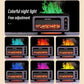 Fireplace Flame Aromatherapy Air Humidifier USB Colorful Night Light Essential Oil Diffuser 200ml
