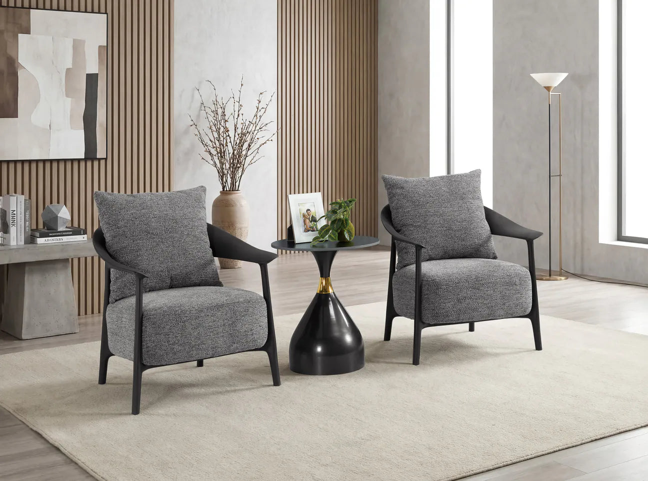 MFurn Lola Modern Accent Chair-Various Colours