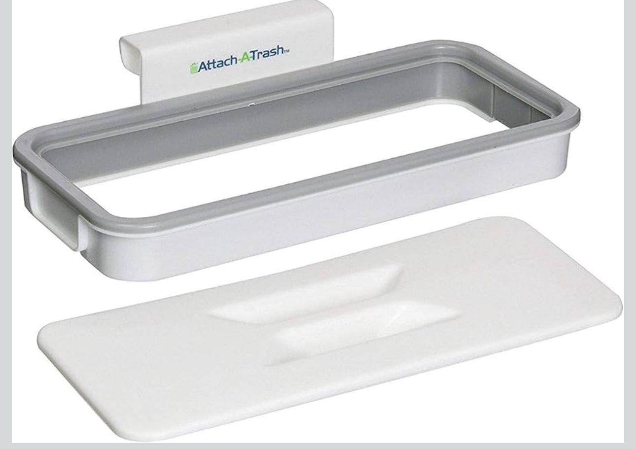 Attach-A-Trash Cabinet Hanging Garbage Bag Holder – Space-Saving Waste Solution