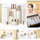 Jomtam Moisturizing Essence Set 6Pcs Facial Cleanser+Toner+Body Care Lotion+Essens Care+Face Cream+Eye Cream /Improve skin dryness For Women