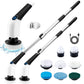 MHome 8 IN1 Electric Brush Spin Scrubber Cordless Rechargeable Handheld