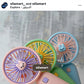 Mini Fan With Mobile Phone Holder USB Charging-Various Colours