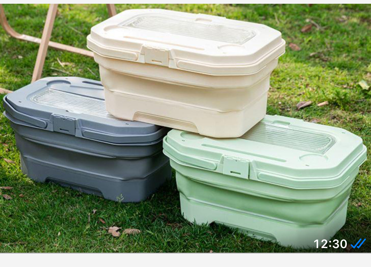 MHome Multifunctional Outdoor Foldable Picnic Basket -Various Colours