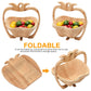 Creative Collapsible Bamboo Fruit Basket