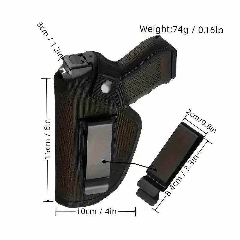 Universal Holster, for Man/Woman Fits Right Hand and Left