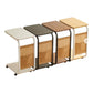 MFurn
Soft End Side Table with Wheels, Narrow Bedside With Magazine Pocket, Small Coffee Table For Bedroom, Living Room-Various Colours
