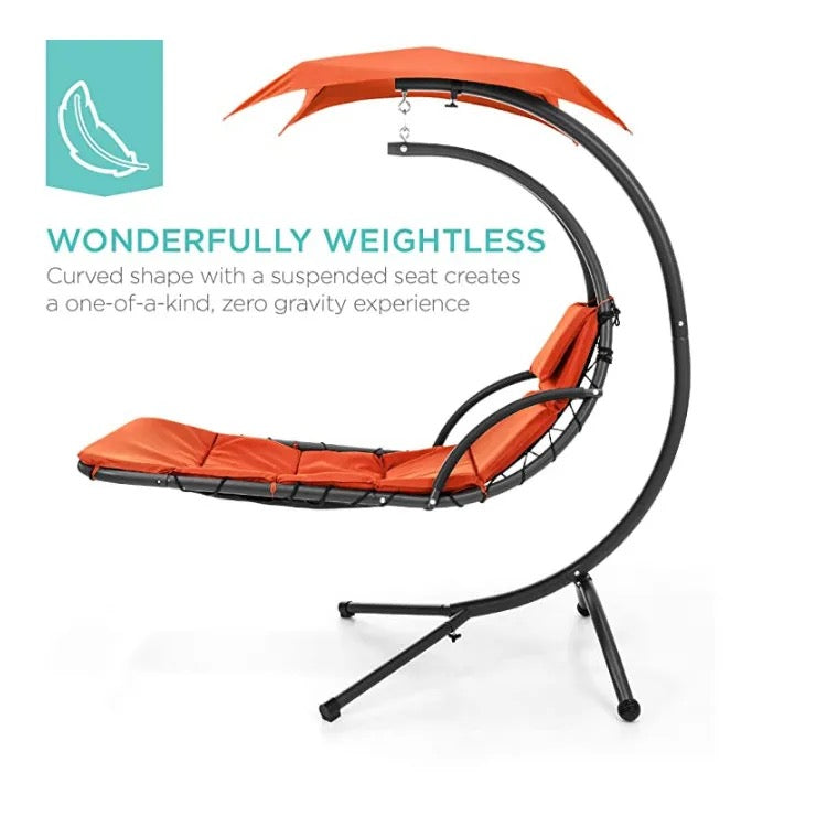 Hanging Chaise Lounge/Outdoor Chair Various Colours