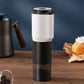 MHome 2-in-1 Electric And Manual Coffee Bean Grinder 5 Level Adjustable With Timing