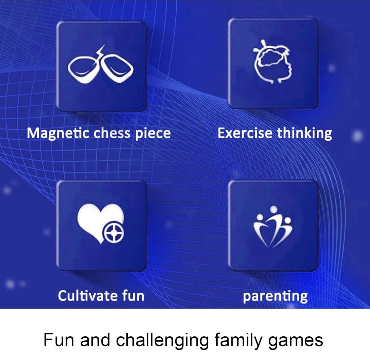 MTech Magnetic Chess Game