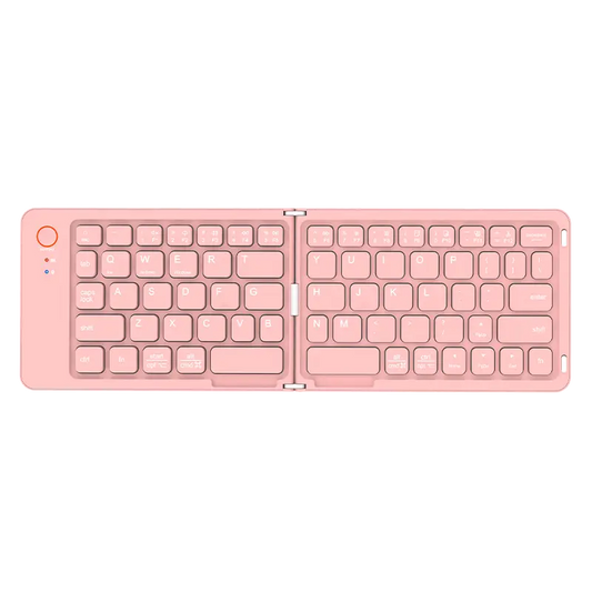 MTech Ultra Thin Rechargeable
Foldable Wireless
Bluetooth Keyboard
Available in Black, White
& Pink