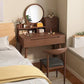 MFURN
Makeup Vanity Desk with Round Mirror Dressing Table for Bedroom with Lots Storage -Various Options