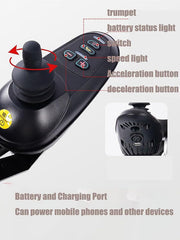 MTech Luxury Foldable Electric Wheelchair