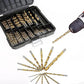 Drill Set 99pc Titanium Coated HSS