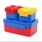 Lego Style Lunchbox 3pc
