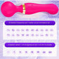 Magic Hand Wand Vibrator-Various Colours