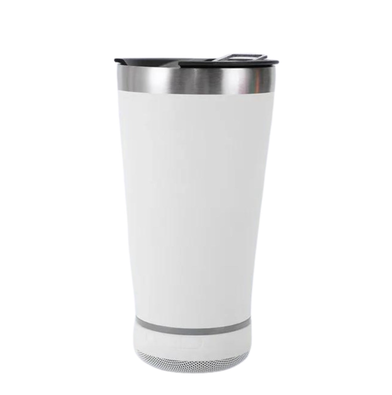 MTech 473ml Bluetooth Speaker Travel Mug – Stainless Steel Tumbler (Multiple Colors)