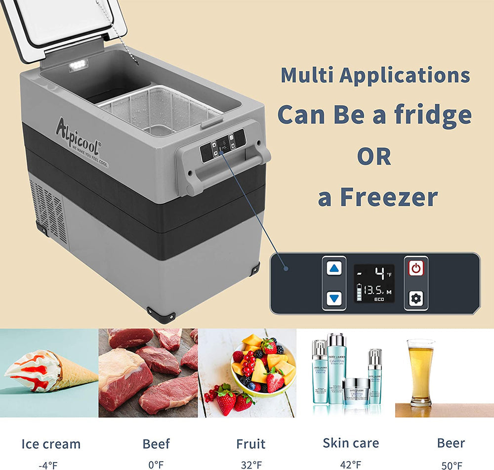 Alpicool CF55 Portable Car Fridge