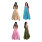 Ladies Summer Sleeveless V-Neck Dress-Various Colours