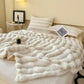MHome Luxury Faux Fur Throw Blanket | Super Soft Faux Fur Blanket Warm 230x200cm