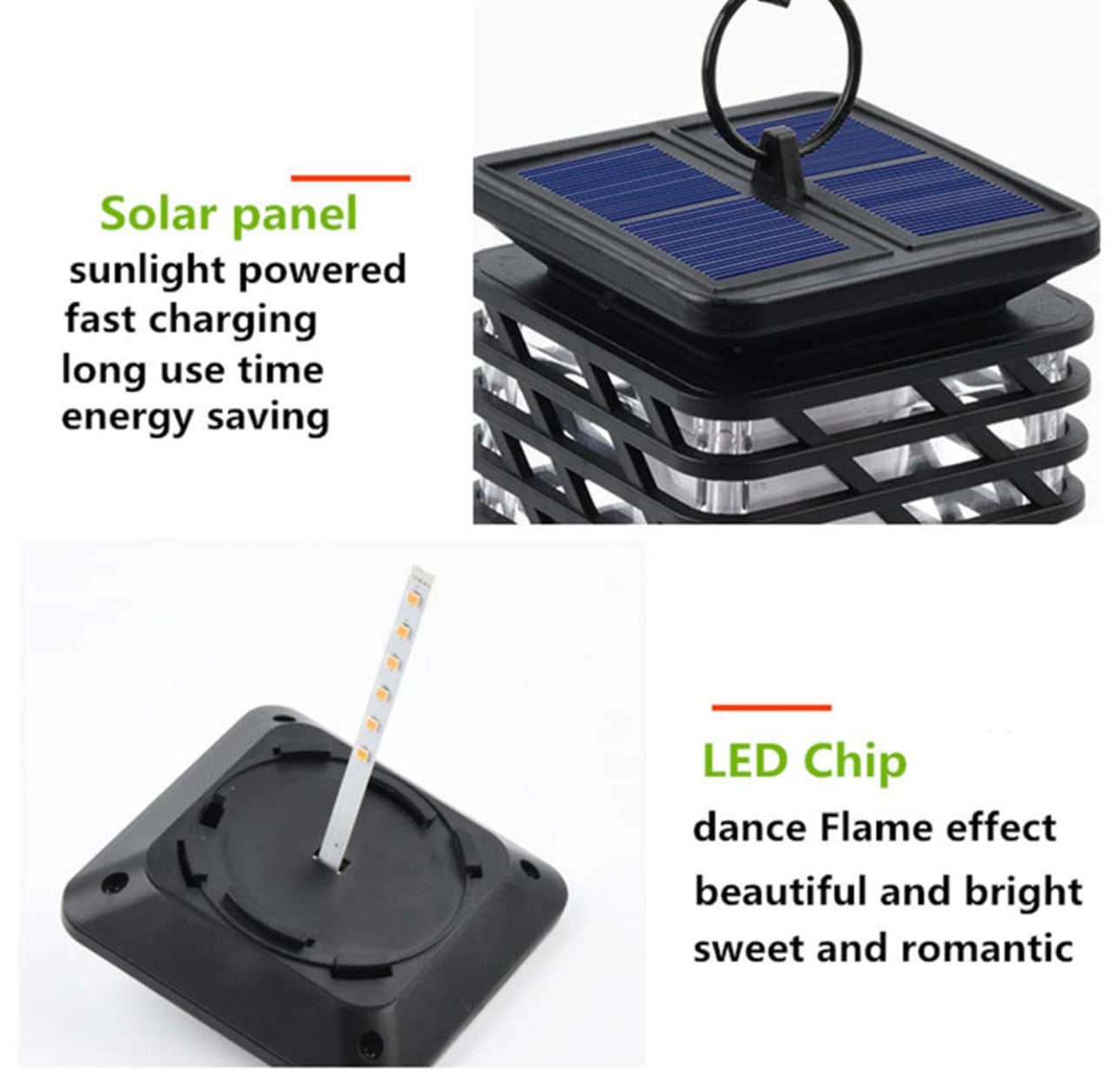ARBES
Solar Torch Lights,Solar Lanterns Lights IP65 Waterproof Dancing Flickering Flame Solar Lights Landscape Decoration Lighting Dusk to Dawn Security Solar Flame,for Garden Patio Pathway 2pc Pack