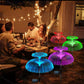 MHome Solar Garden Jellyfish Light 4-Pack – 7-Color Changing Outdoor Lights