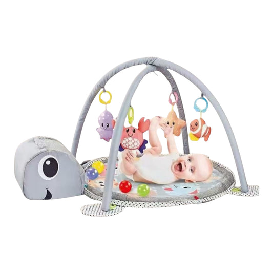 Mkids Baby Activity Gym & Plat Mat 4-in-1