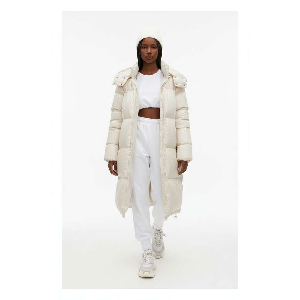 Hooded Long Puffer Jacket-Various Colours