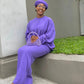 Sexy Loose Solid Color 3 Piece Set - Various Colours