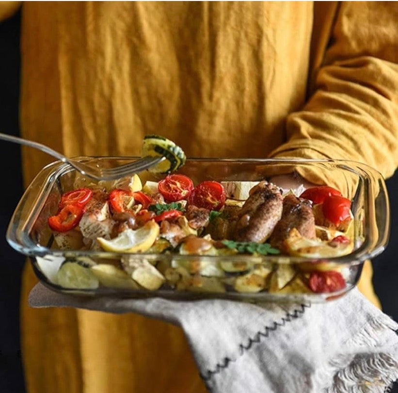 Eotia Borosilicate Rectangular Baking Dish-Various Sizes