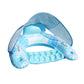 Inflatable Pool Float with Canopy with Cup Holder Compact Lounger for Lake Summer Beach-Various Options