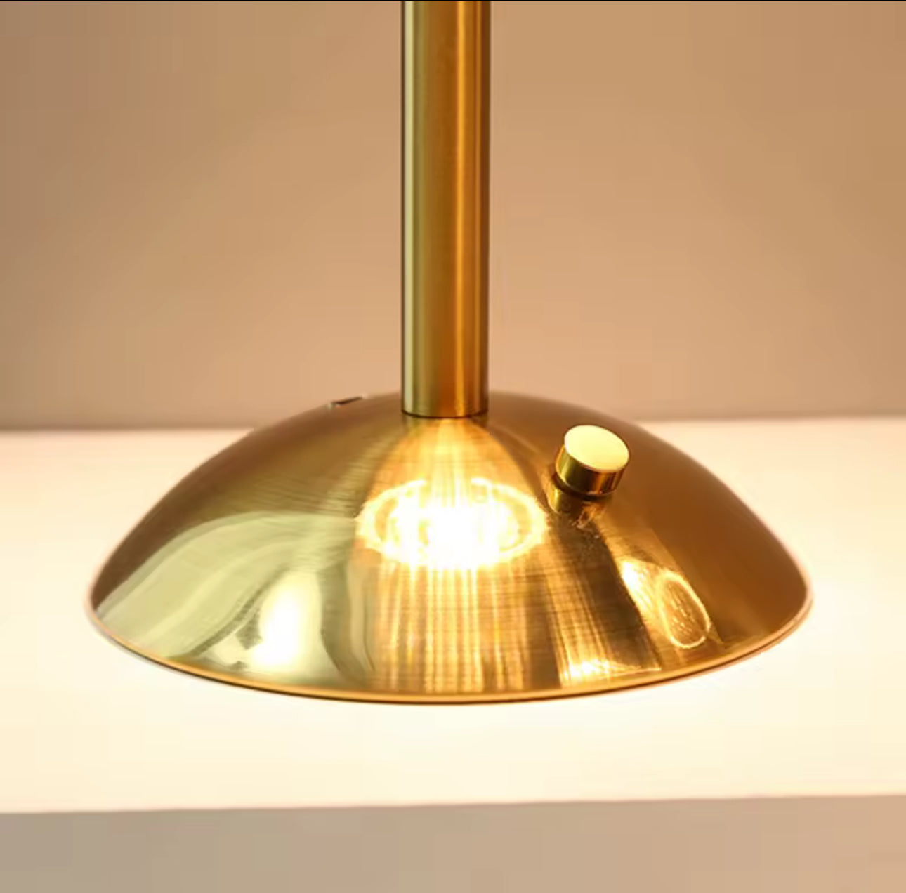 MTech Nordic Crystal Rechargeable Table Lamp LED Bar Lamp Touch Dimmable Golden Desk Lamp Living Room Bedroom-Various Options
