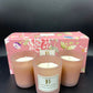 Scented Candles 3pc In Gift Box