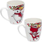 MHome Christmas Ceramic Mug 6pc Set - Various Options
